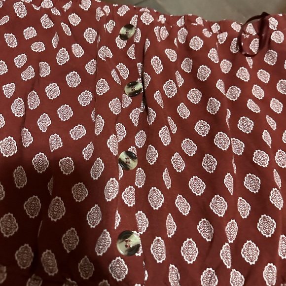 🆕 NWOT RED strapless romper - Picture 9 of 10